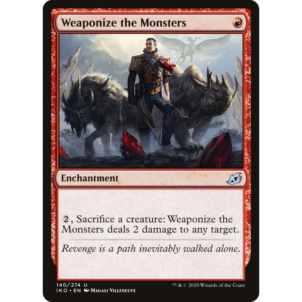 Weaponize the Monsters (IKO-140) - Single