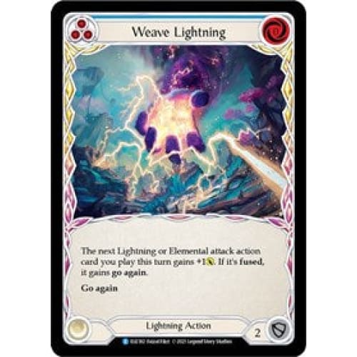 Weave Lightning (Blue) (TALES OF ARIA) 1st Edition - Single