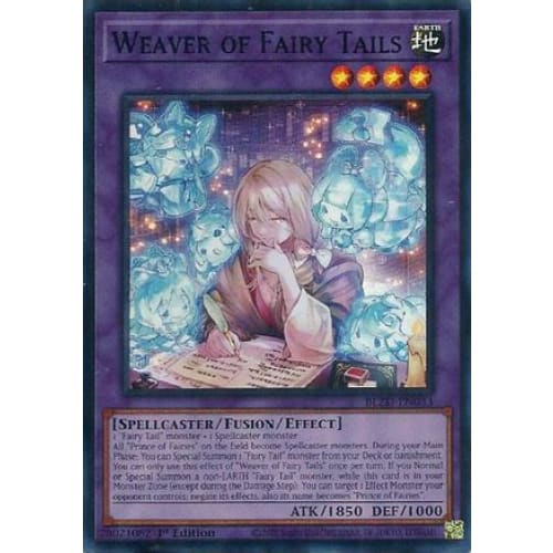 Weaver of Fairy Tails - BLZD-EN033 Super Rare 1st Edition