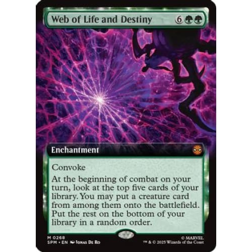 Web of Life and Destiny (Extended Art) (SPM-268) - Single