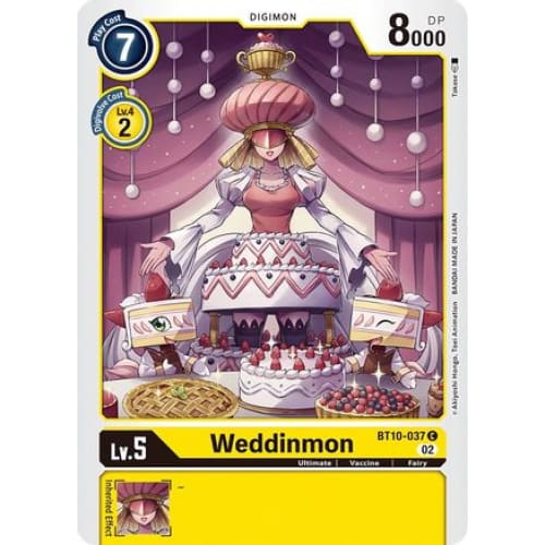 Weddinmon - BT10-037 - Common - Single