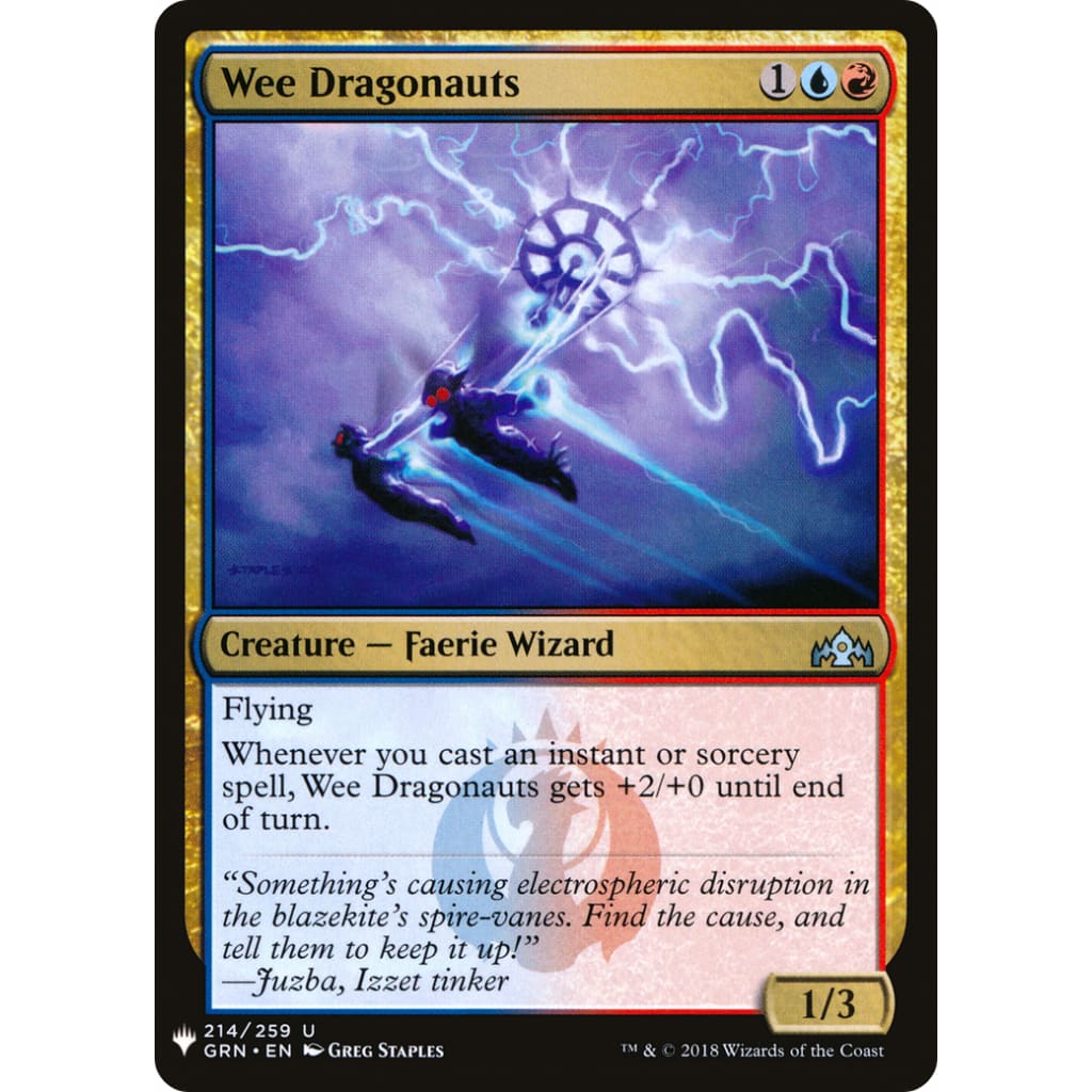 Wee Dragonauts (PLST-GRN-214) - Single