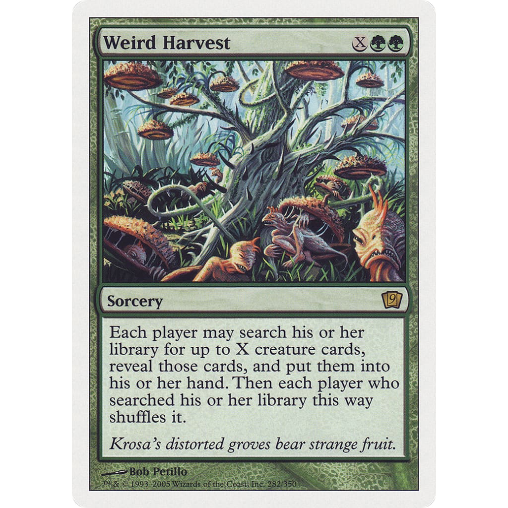Weird Harvest (9ED-282) - Single