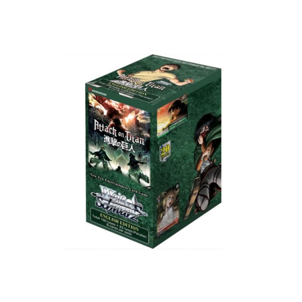Weiss Schwarz Attack On Titan V2 Booster Box