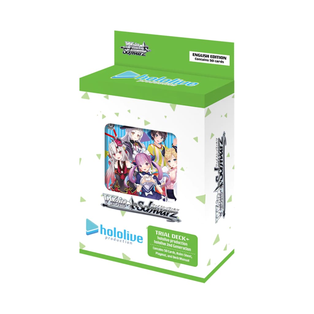 WEISS SCHWARZ - HOLOLIVE PRODUCTION 2ND GENERATION TRIAL
