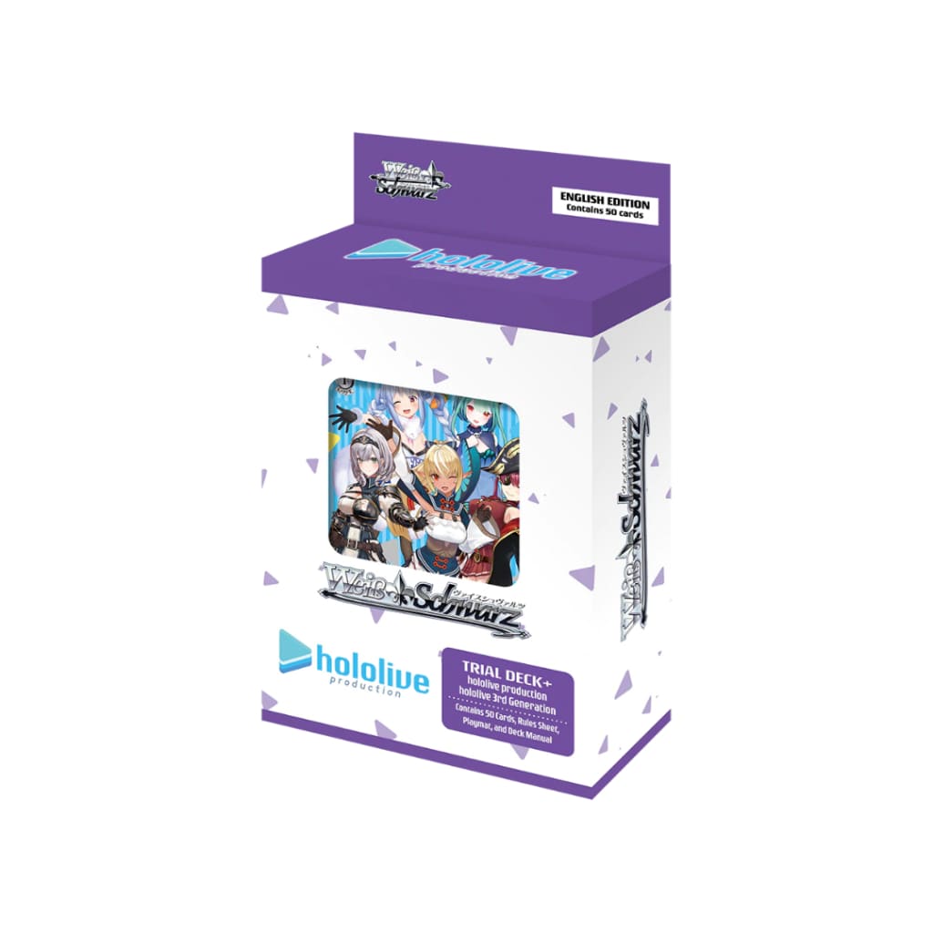 WEISS SCHWARZ - HOLOLIVE PRODUCTION 3RD GENERATION TRIAL