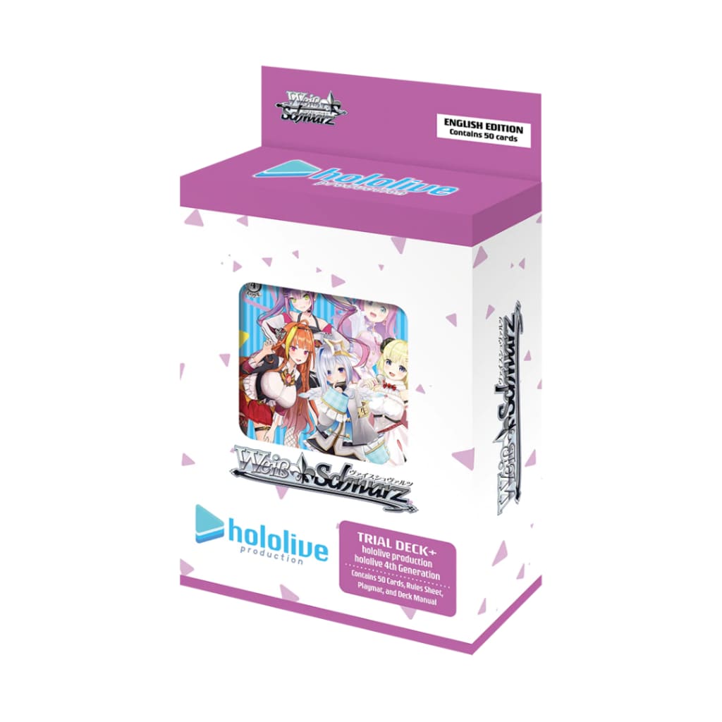 WEISS SCHWARZ - HOLOLIVE PRODUCTION 4TH GENERATION TRIAL