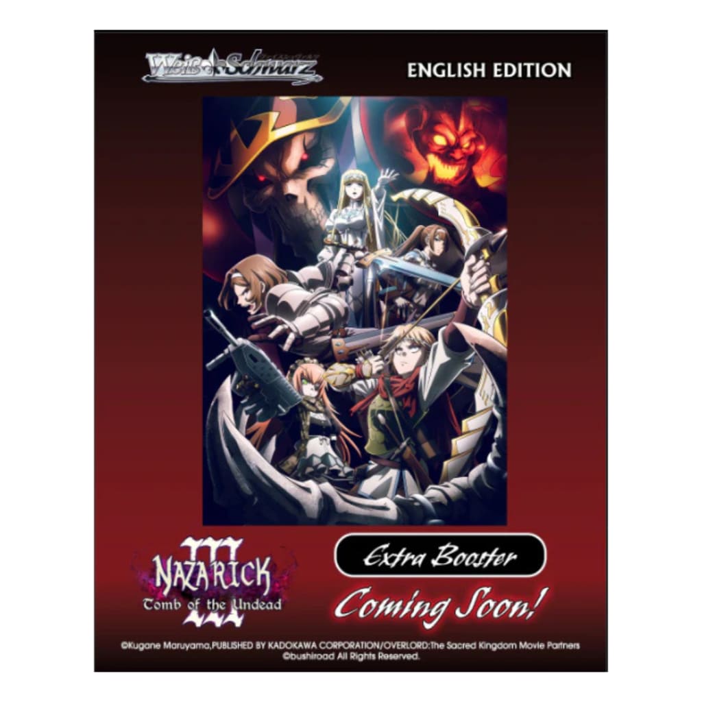 Weiss Schwarz - Nazarick Tomb Of The Undead Vol.3 Extra