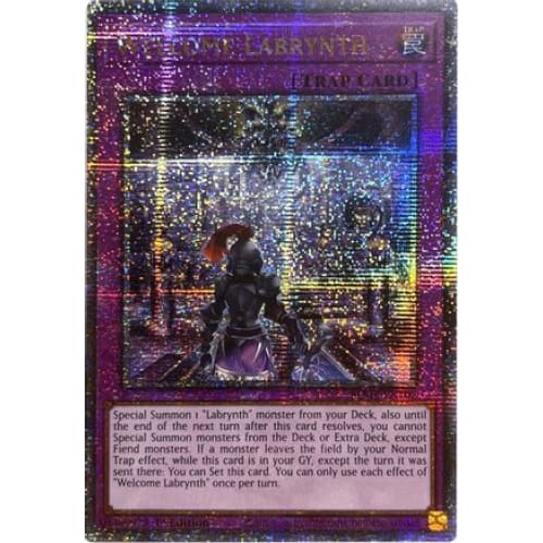Welcome Labrynth (Quarter Century Secret Rare) - BLMR-EN102