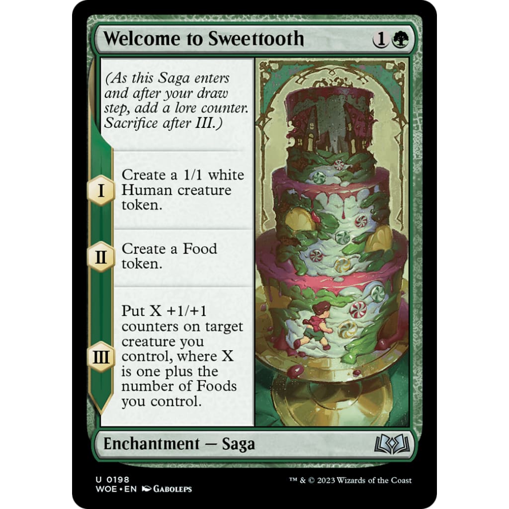 Welcome to Sweettooth (WOE-198) Foil - Single