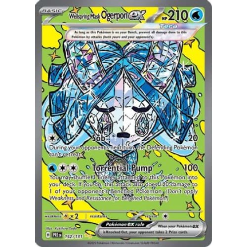 Wellspring Mask Ogerpon ex - 152/131 (152) Special