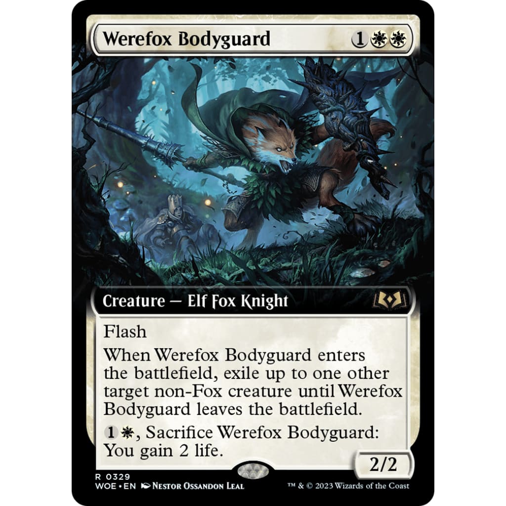 Werefox Bodyguard (WOE-329): (Extended Art) - Single