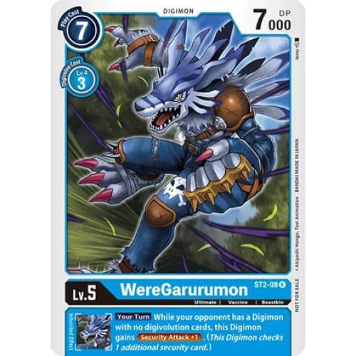 WereGarurumon - ST2-08 (Tamer Party Vol. 2 Promo) (ST2-08