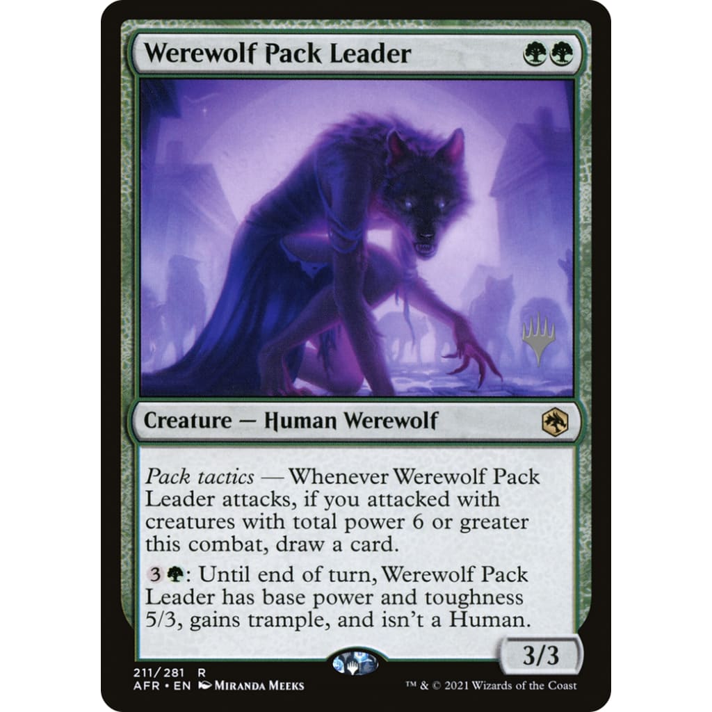 Werewolf Pack Leader (PAFR-211P) - Single