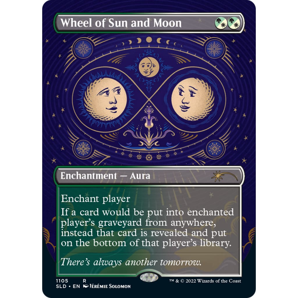 Wheel of Sun and Moon (SLD-1105) (Borderless) - Single