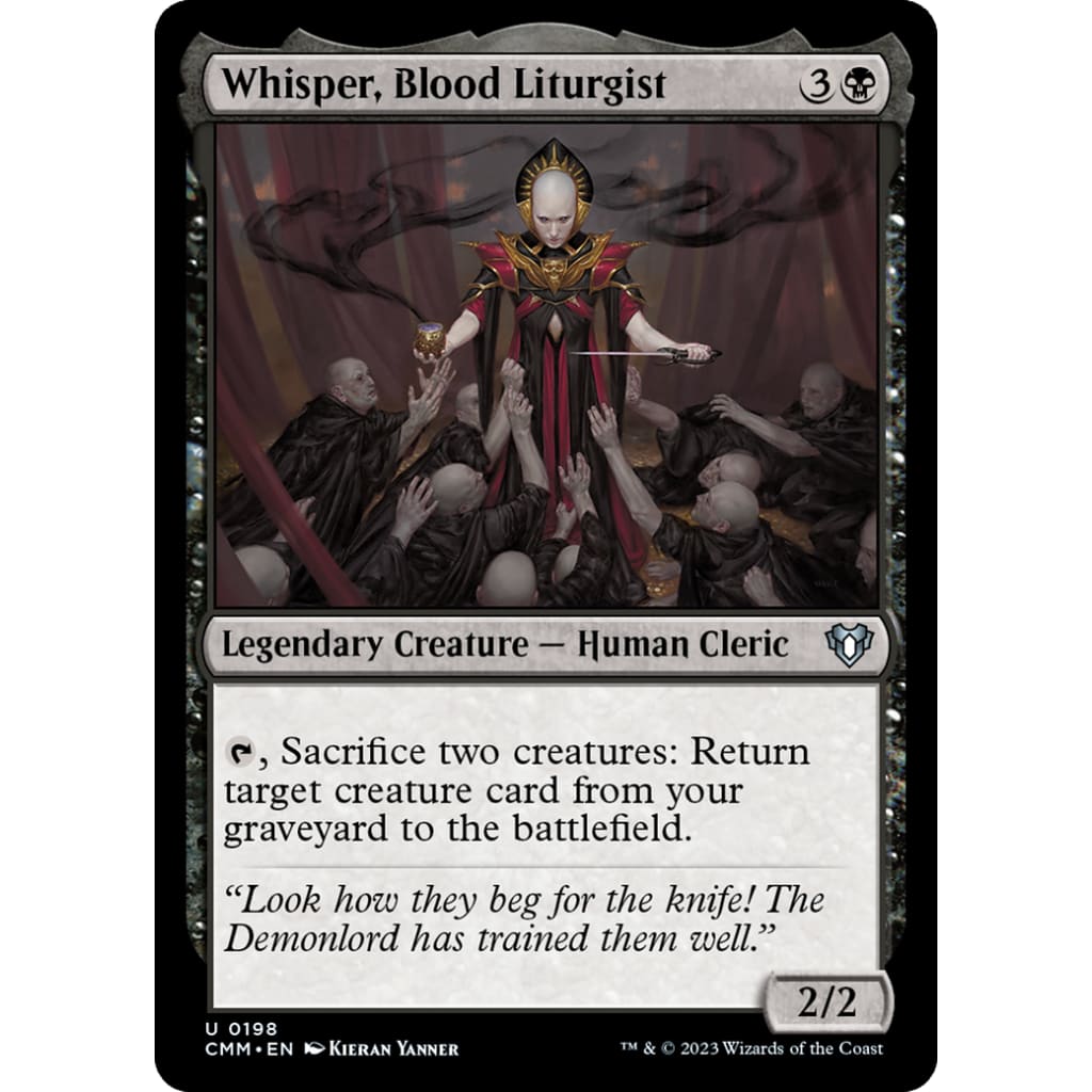 Whisper Blood Liturgist (CMM-198) Foil - Single