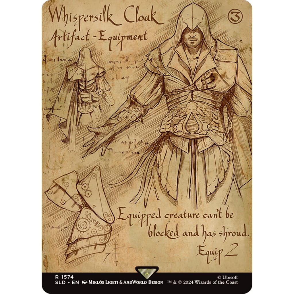 Whispersilk Cloak (SLD-1574) (Borderless) - Single