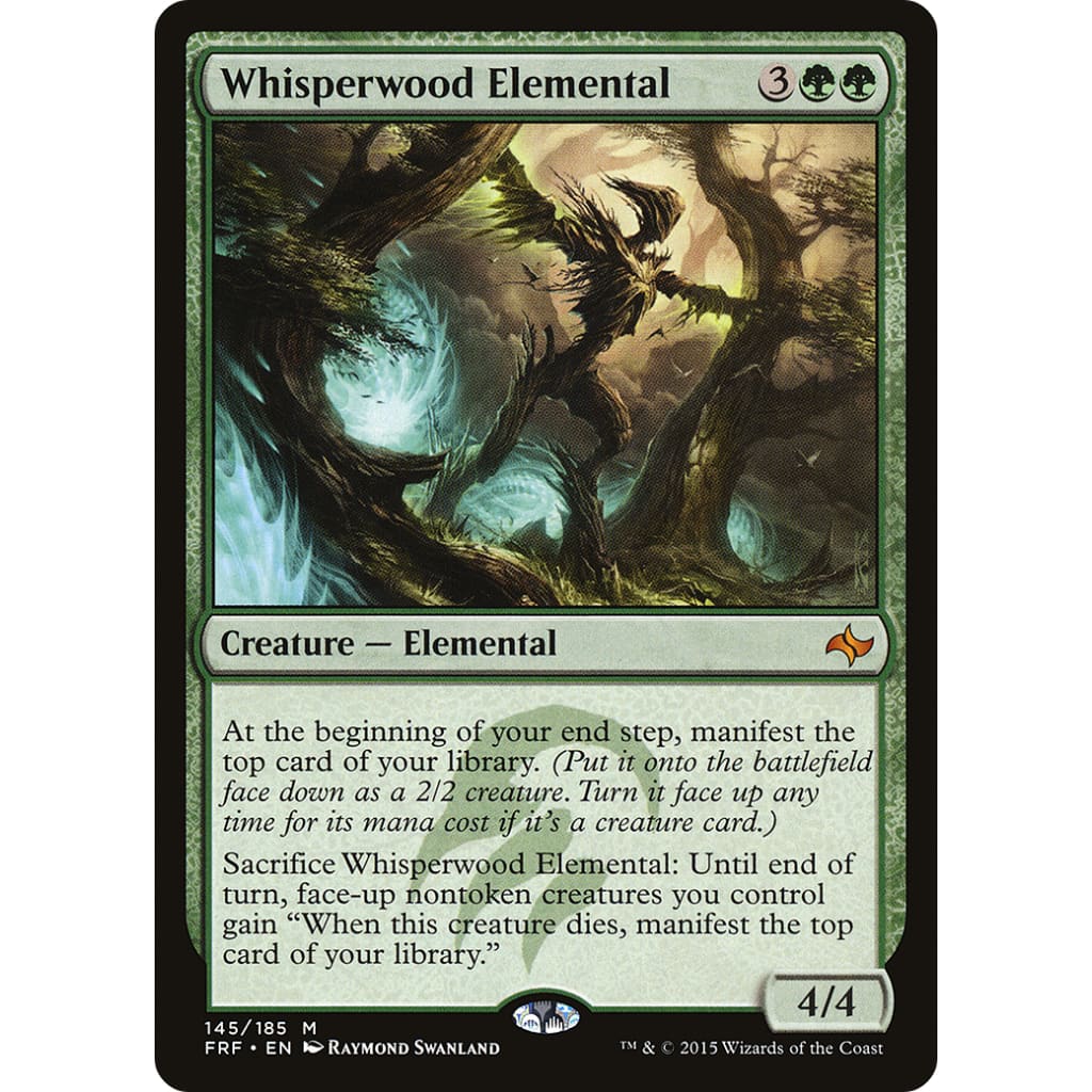 Whisperwood Elemental (FRF-145) - Single