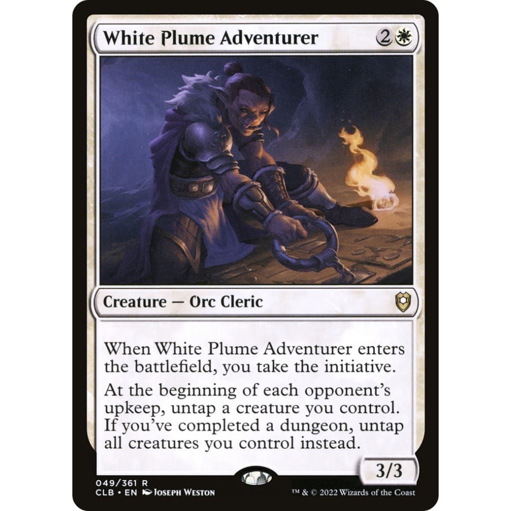 White Plume Adventurer (CLB) Foil - Single