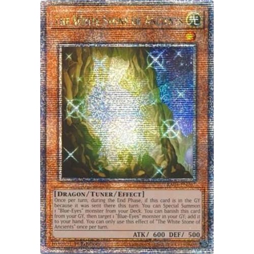 The White Stone of Ancients (Quarter Century Secret Rare)