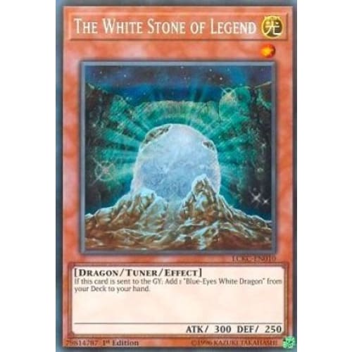 The White Stone of Legend (LCKC-EN010) Secret Rare 1st