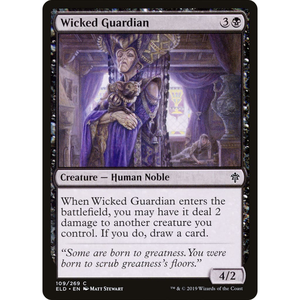 Wicked Guardian (ELD-109) - Single