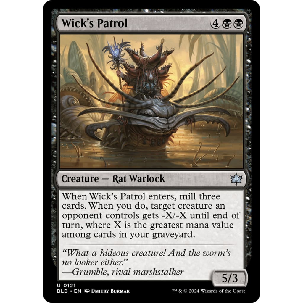 Wick’s Patrol (BLB-121) - Single