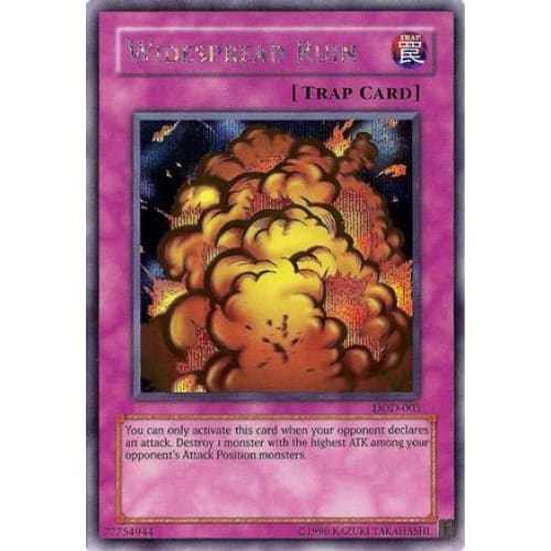 Widespread Ruin (DOD-003) Prismatic Secret Rare Limited