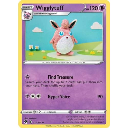 Wigglytuff (111/264) Uncommon - Single