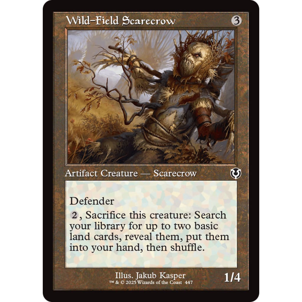 Wild-Field Scarecrow (Retro Frame) (INR-447) - Single