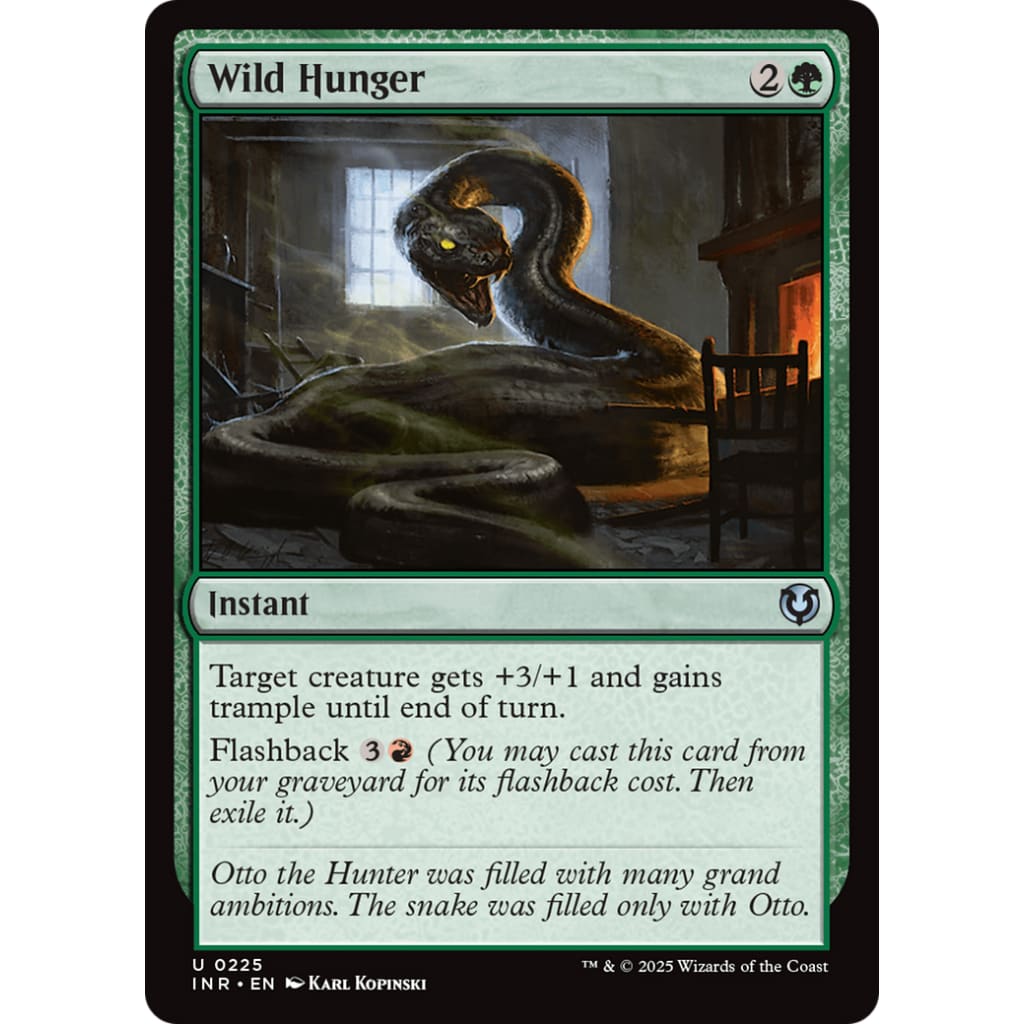 Wild Hunger (INR-225) - Single