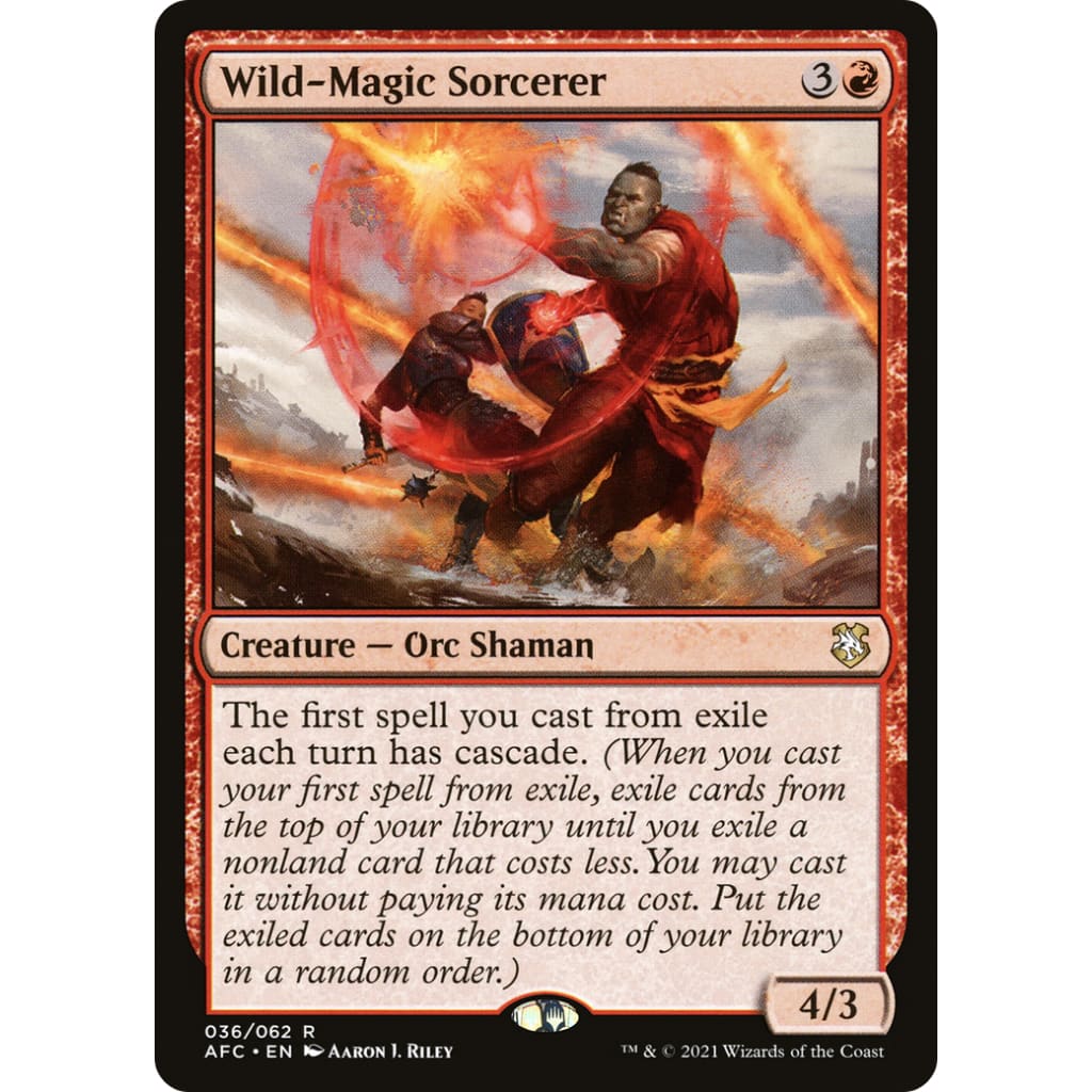 Wild-Magic Sorcerer (AFC-036) - Single
