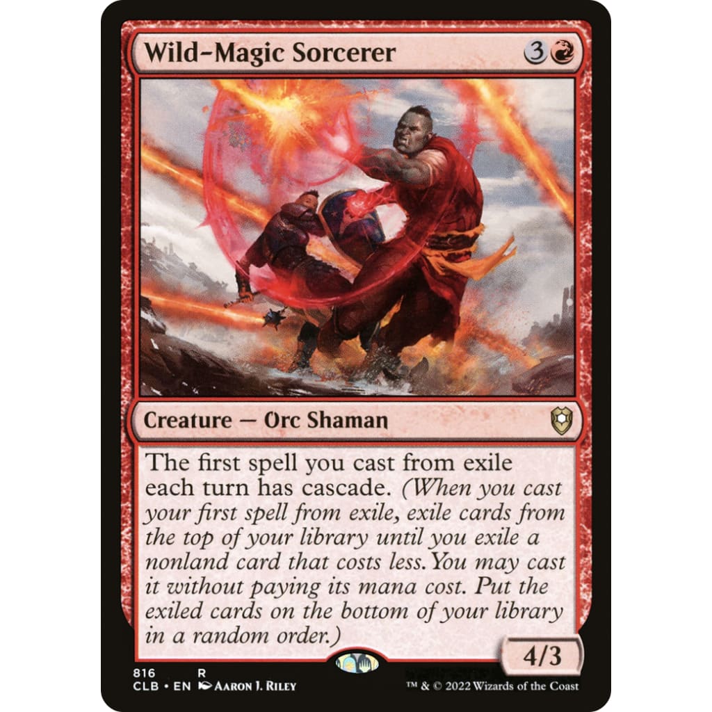 Wild-Magic Sorcerer (CLB-816) - Single