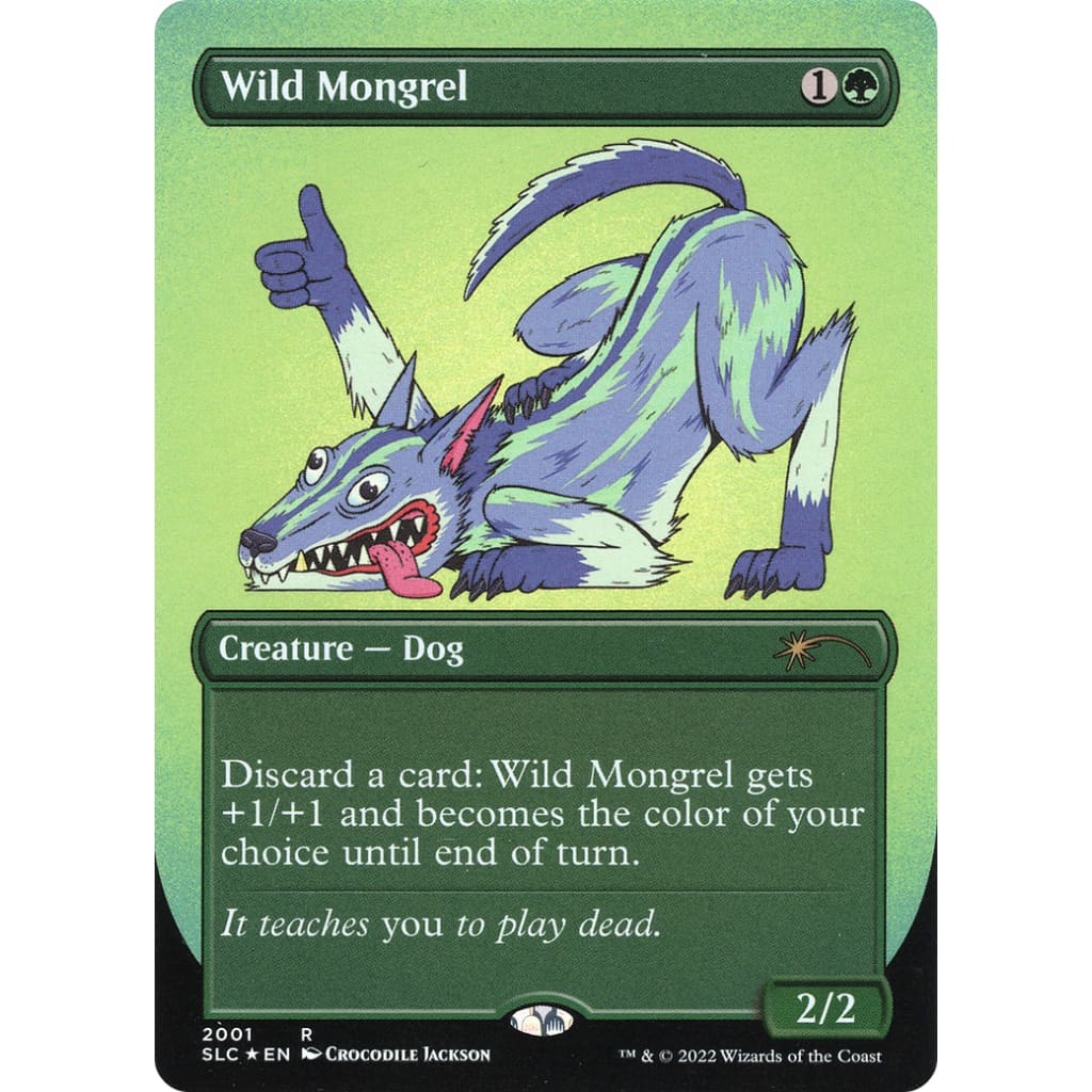 Wild Mongrel (SLC-2001) (Borderless) - Single