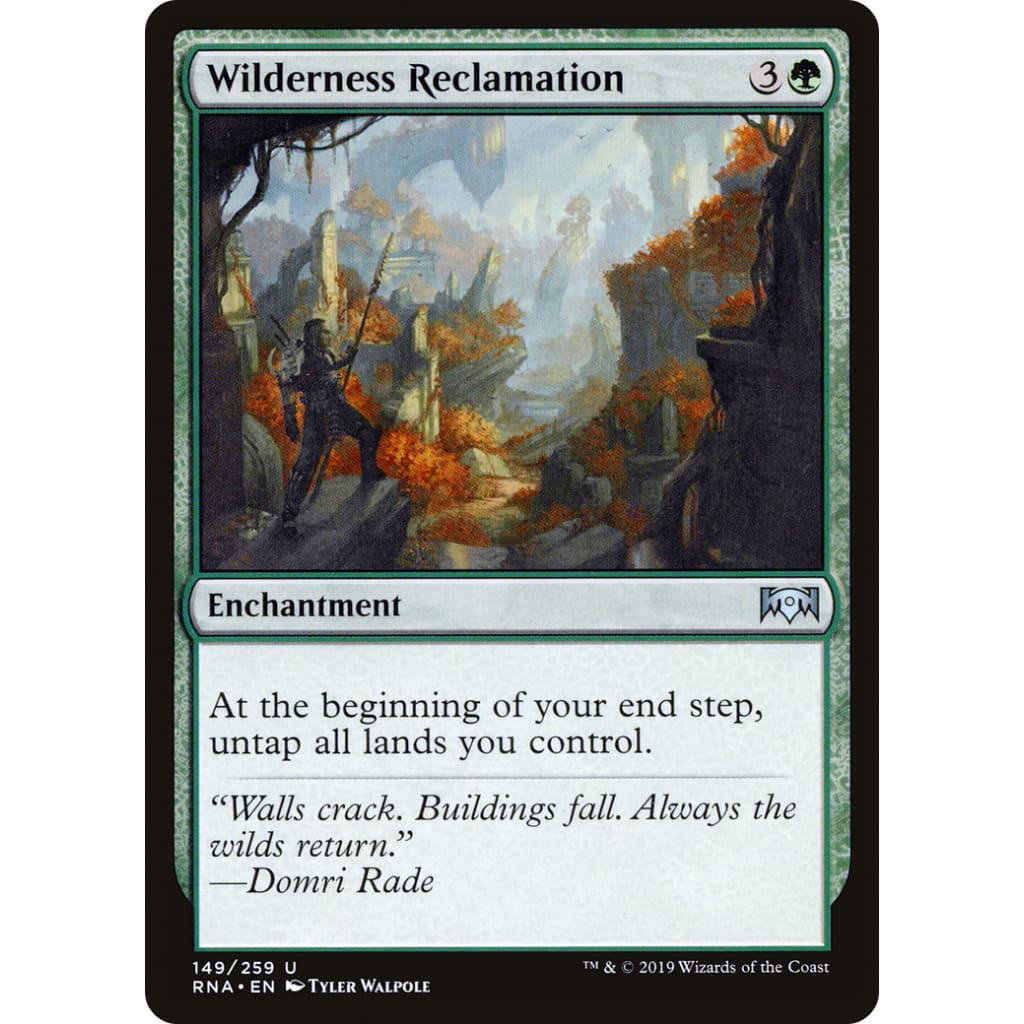 Wilderness Reclamation (RNA-149) Foil - Single