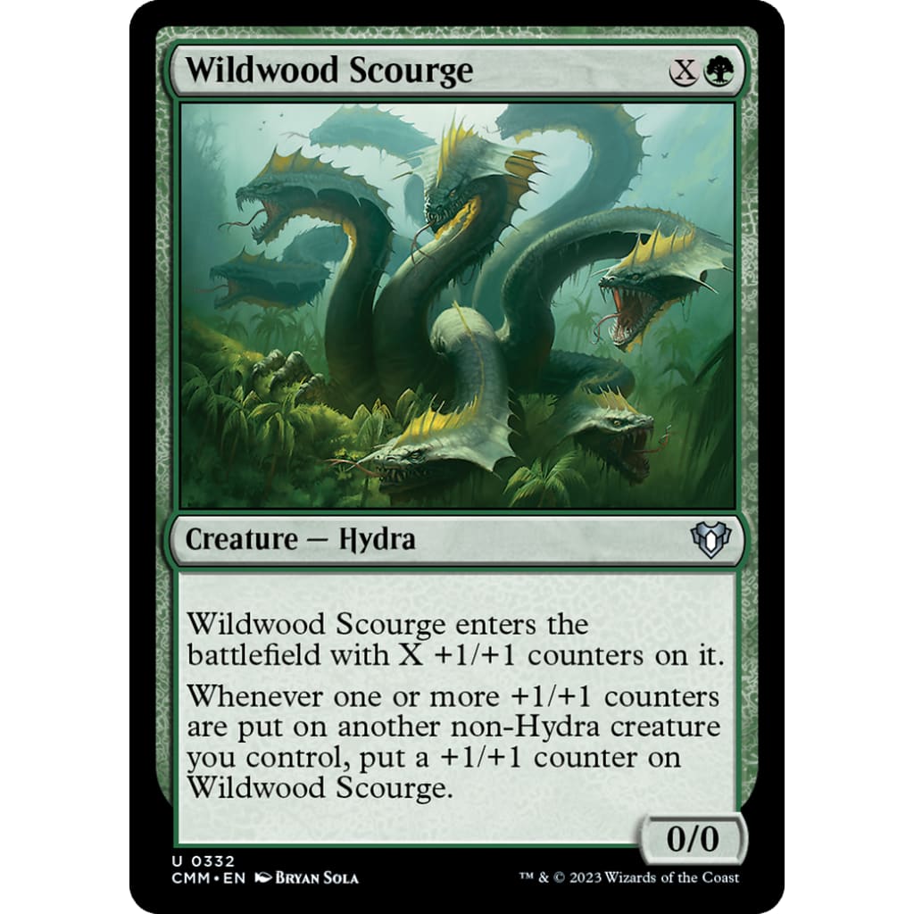 Wildwood Scourge (CMM-332) Foil - Single