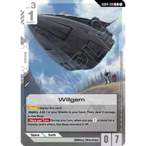 Willgem (GD04-129) - Phantom Aria Holofoil - Single
