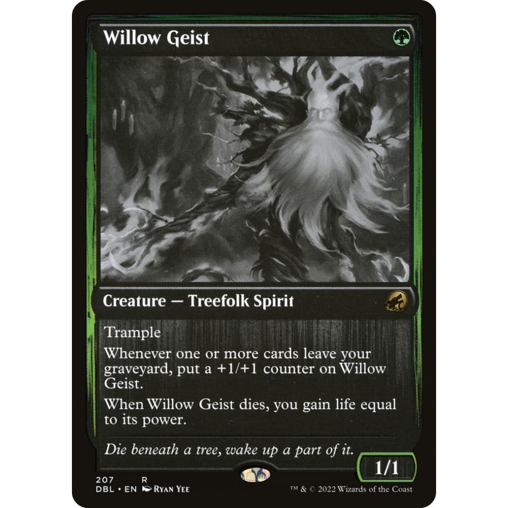 Willow Geist (DBL-207) Foil - Single