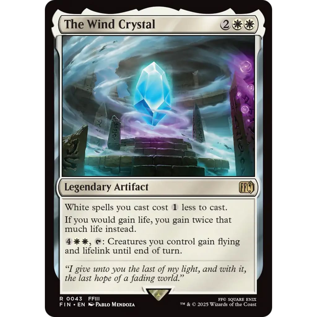 The Wind Crystal (FIN-043) Foil - Single