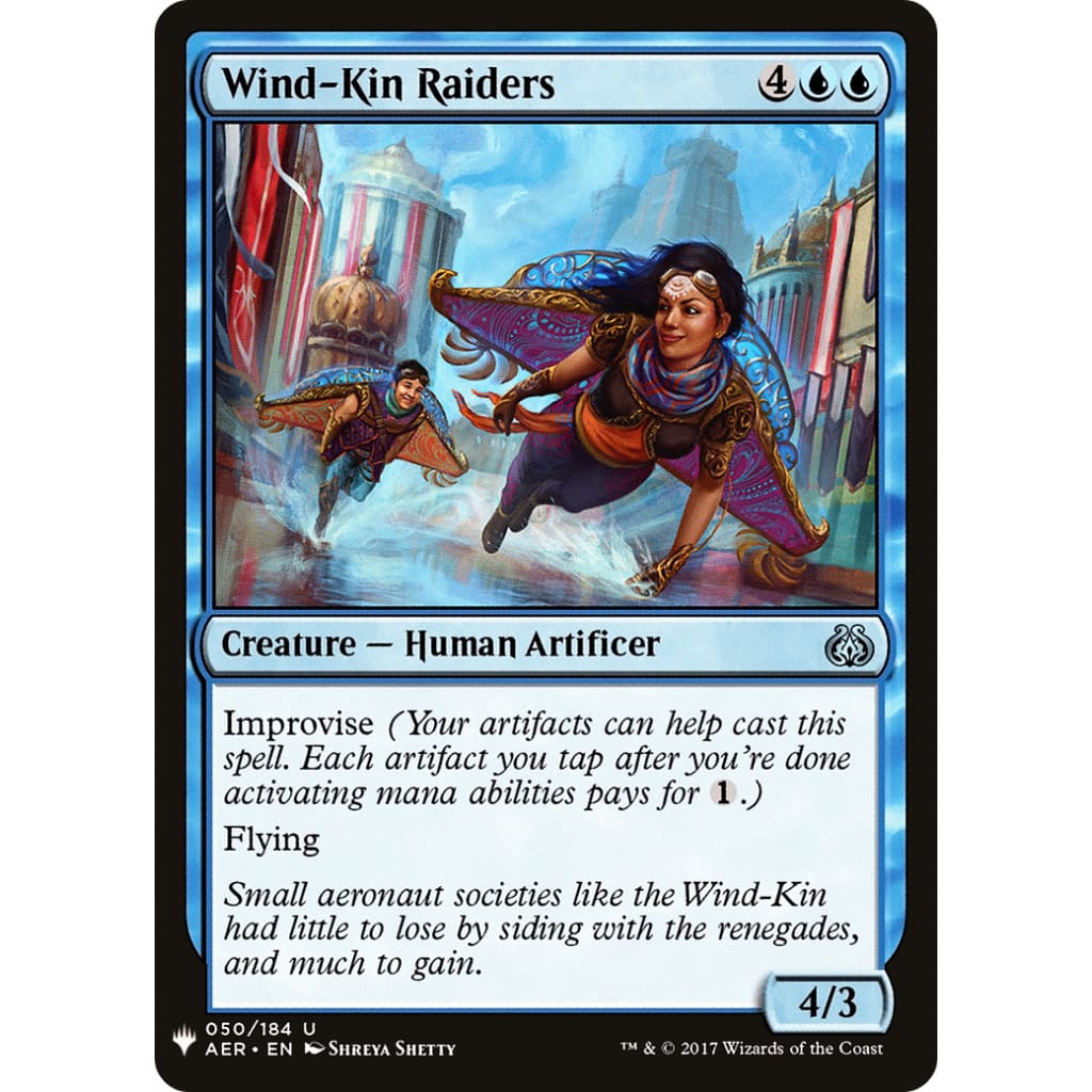Wind-Kin Raiders (PLST-AER-50) - Single