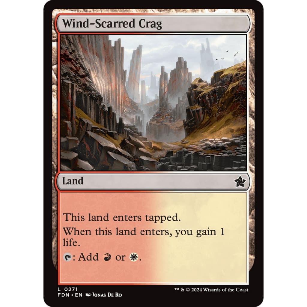 Wind-Scarred Crag (FDN-271) - Single