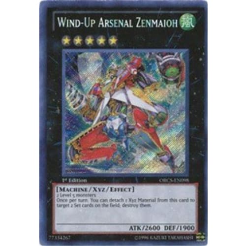 Wind-Up Arsenal Zenmaioh (ORCS-EN098) Secret Rare Unlimited