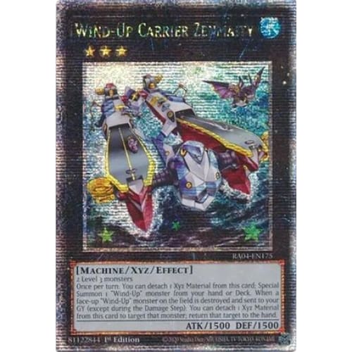 Wind-Up Carrier Zenmaity (Quarter Century Secret Rare)