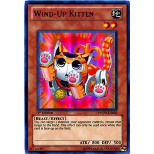 Wind-Up Kitten (PHSW-EN026) Ultra Rare Unlimited - Single