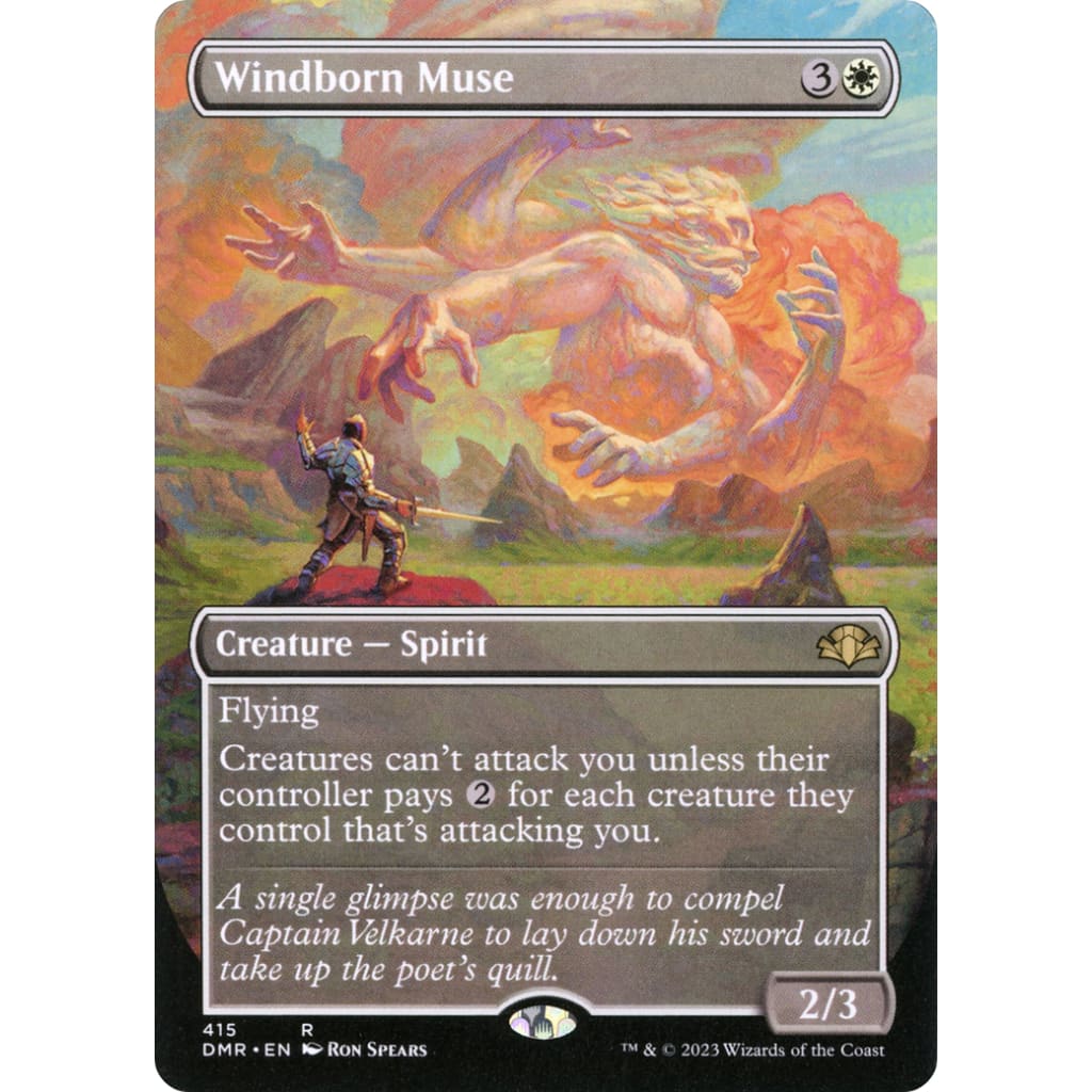 Windborn Muse (DMR-415) (Borderless) - Single