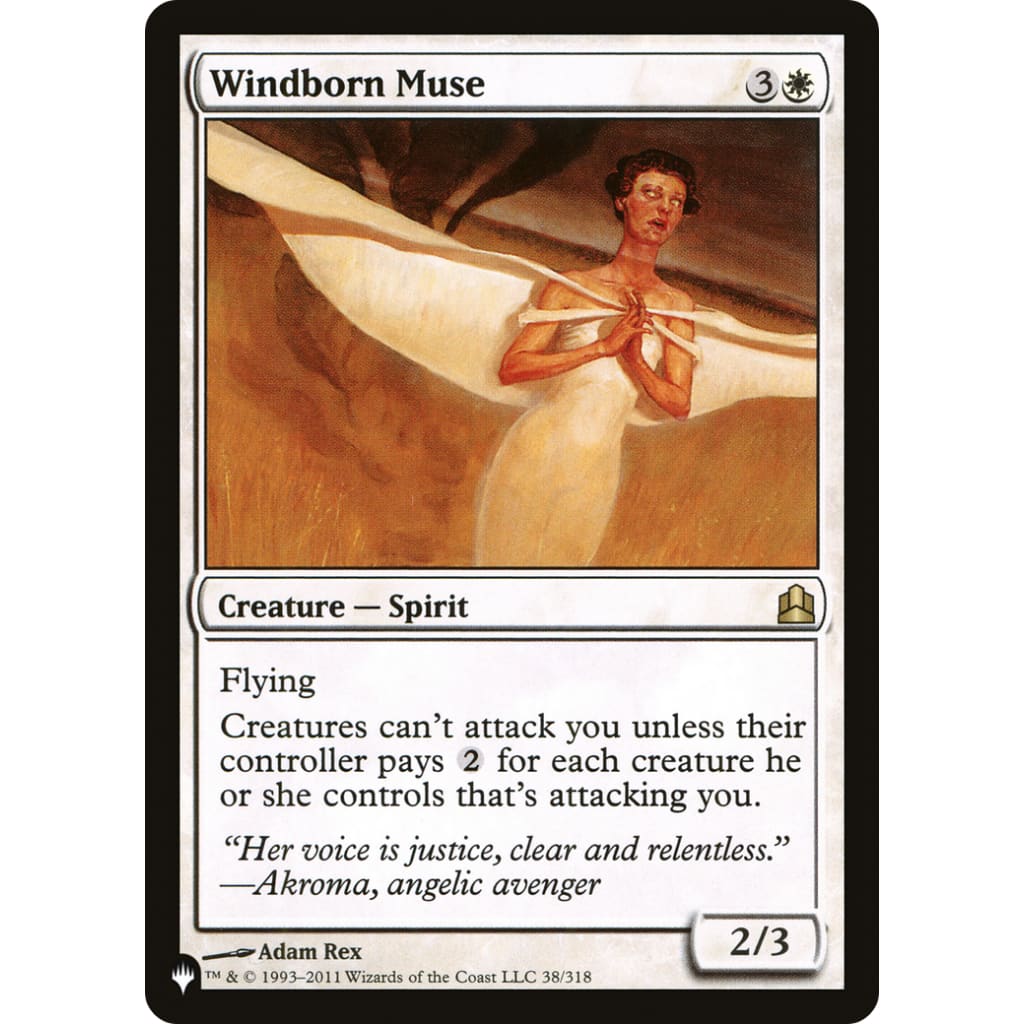 Windborn Muse (PLST-CMD-38) - Single
