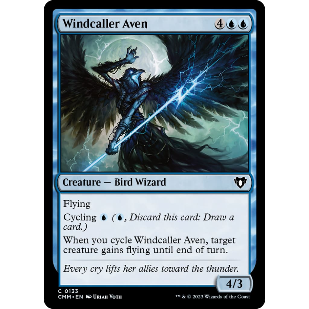 Windcaller Aven (CMM-133) Foil - Single