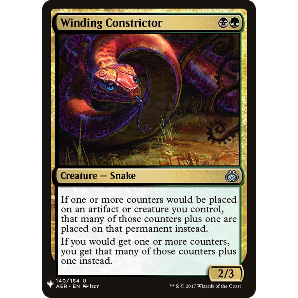 Winding Constrictor (PLST-AER-140) - Single