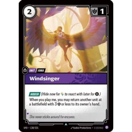 Windsinger (138/221) - Spiritforged - Single