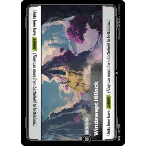 Windswept Hillock (297/298) - Origins - Single